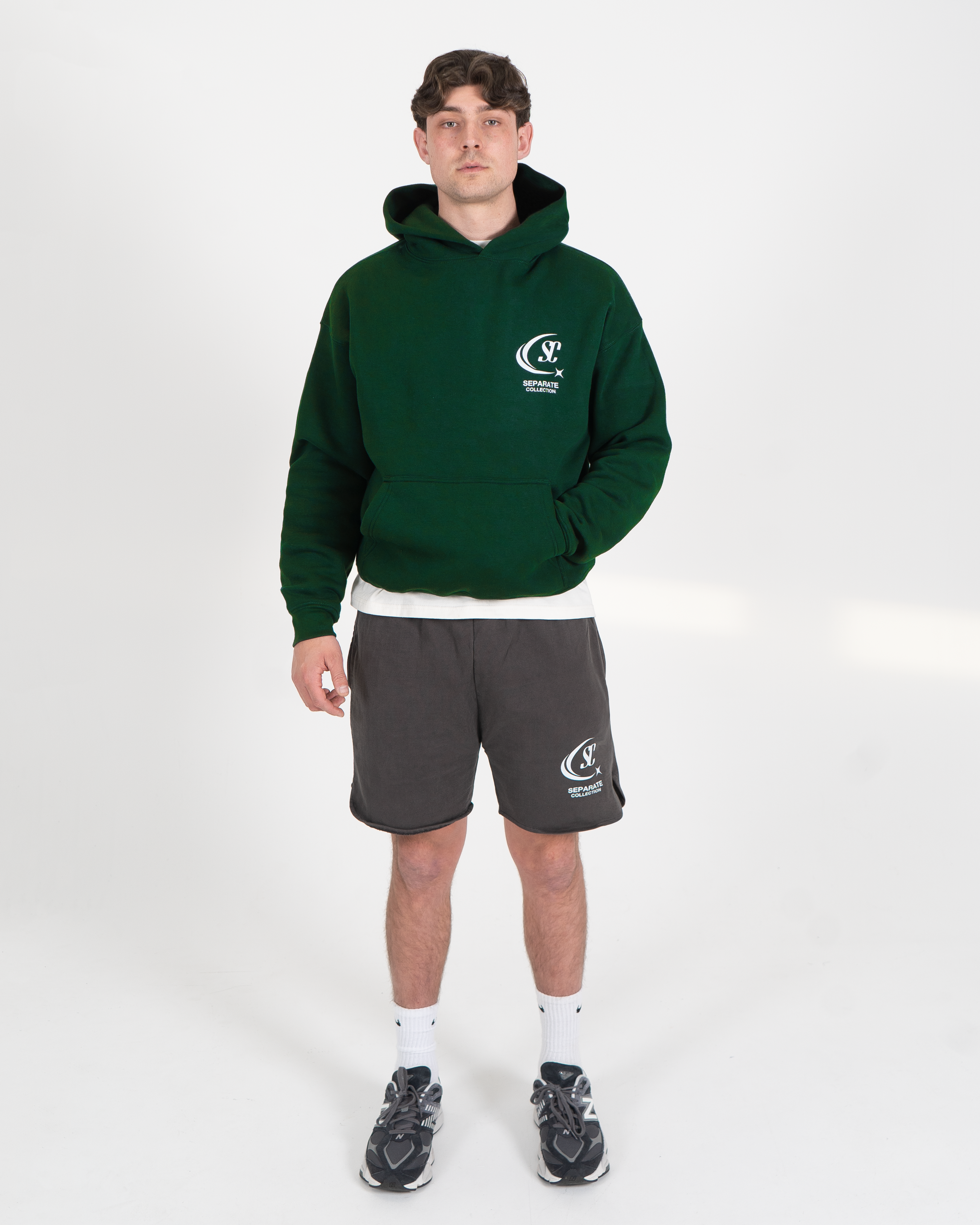 Separate Collection Forest Green Hoodie